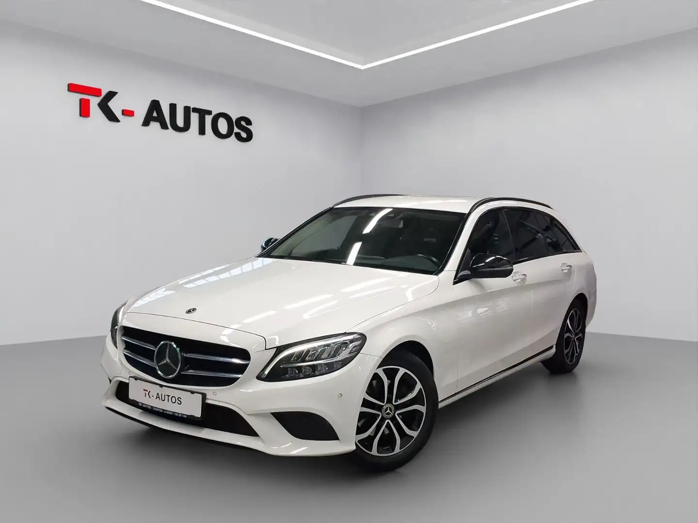 Mercedes-Benz C 200 d T Avantgarde,Navi,LED,ACC,HUD,Massage Blanc - 1