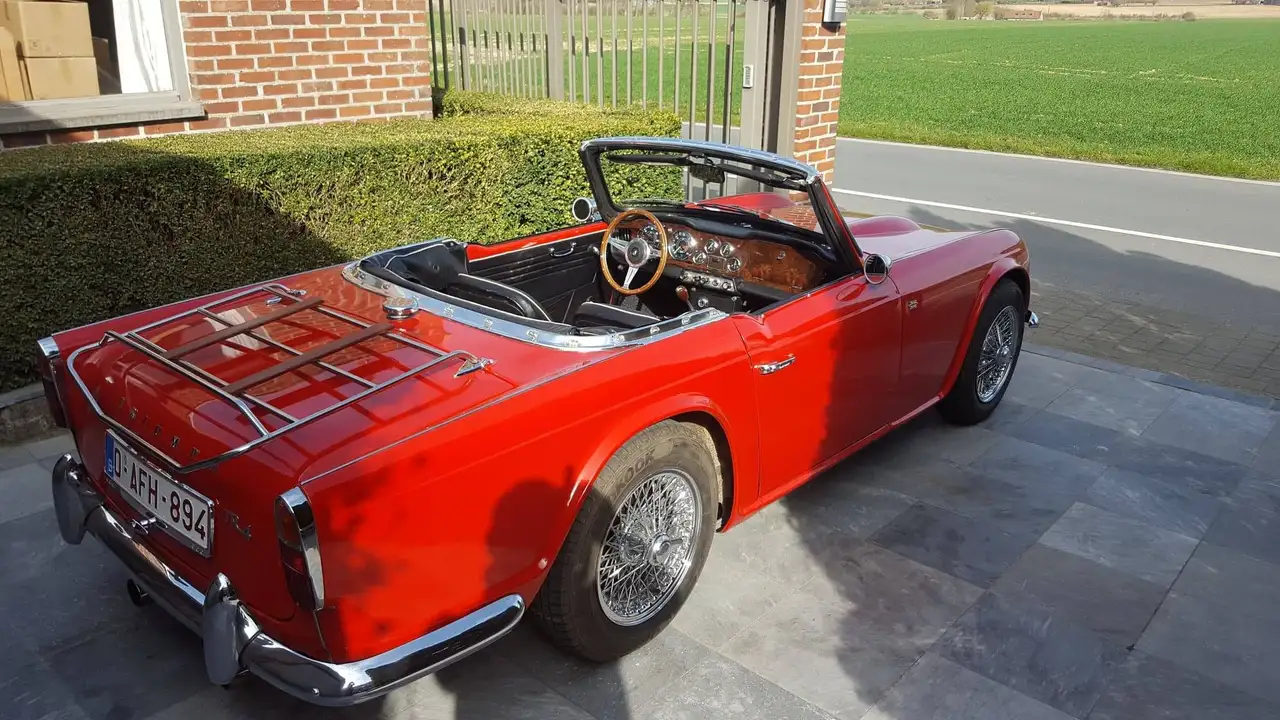 Triumph TR4 cabriolet, foto 2