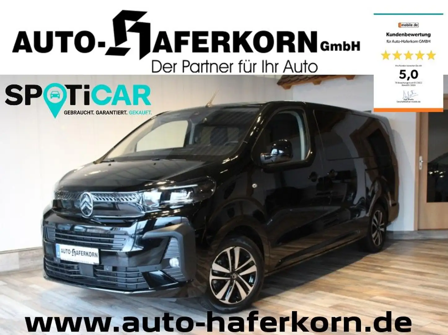 Citroen Spacetourer 2.0 BlueHDi 180 XL Business EAT8*LED Noir - 1