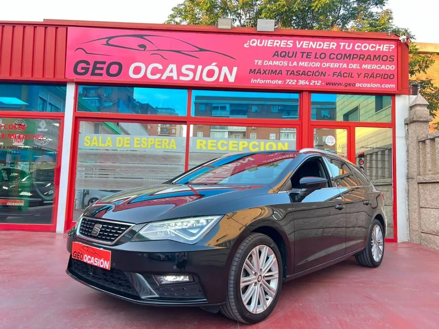 SEAT Leon ST 2.0TDI CR S&S FR Negro - 1