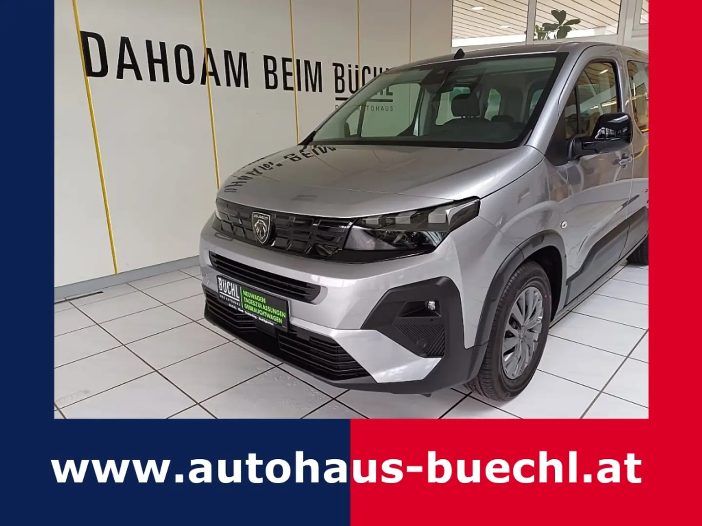 Peugeot Rifter Standard BlueHDI 100 S&S Allure 6-Gang-Manuell Grigio - 1