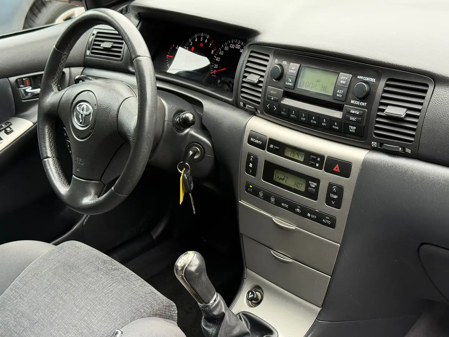 Toyota Corolla 1.6 VVT-i Linea Sol Airco Nap Nieuwe Apk Zwart - 2