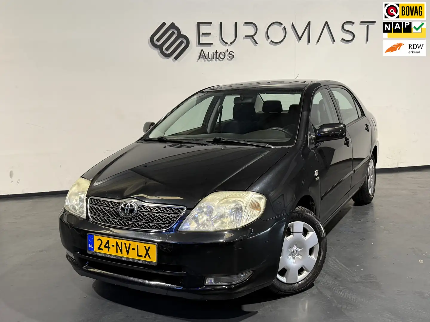 Toyota Corolla 1.6 VVT-i Linea Sol Airco Nap Nieuwe Apk Zwart - 1