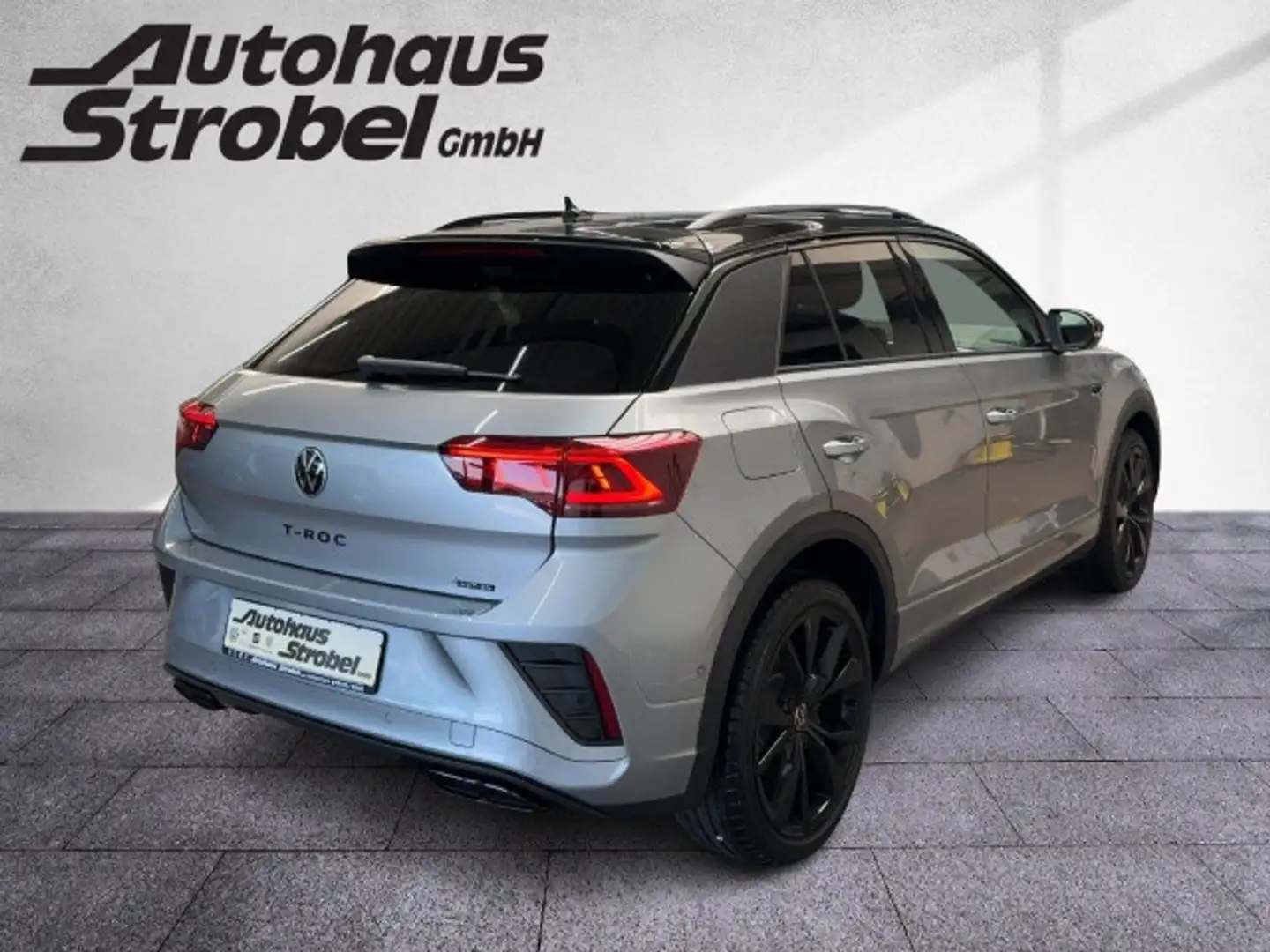 Volkswagen T-Roc 🚗💨R-Line 2.0 TSI 190PS*4Motion*DSG *Black Style* Silber - 2