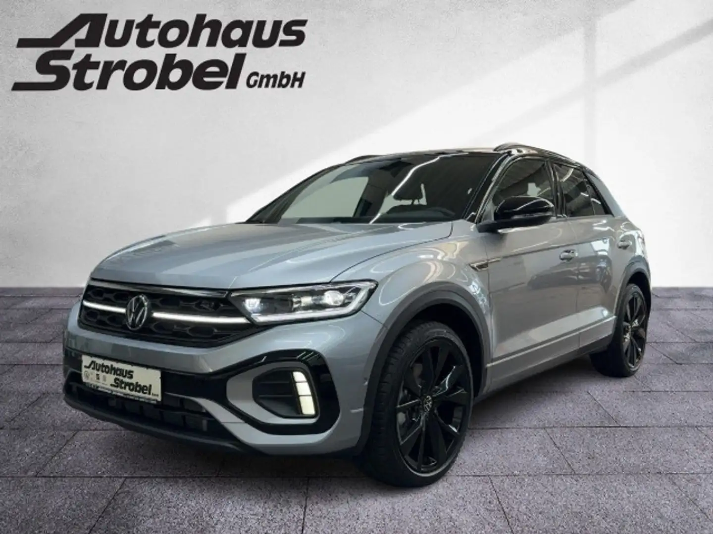 Volkswagen T-Roc 🚗💨R-Line 2.0 TSI 190PS*4Motion*DSG *Black Style* Silber - 1