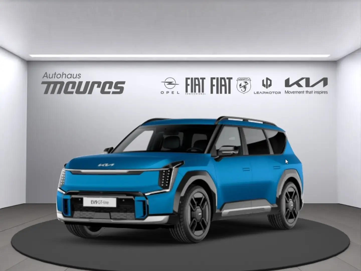 Kia EV9 GTL LAUNCH EDITION AWD 7-Sitzer inkl AHK abnehmbar plava - 1