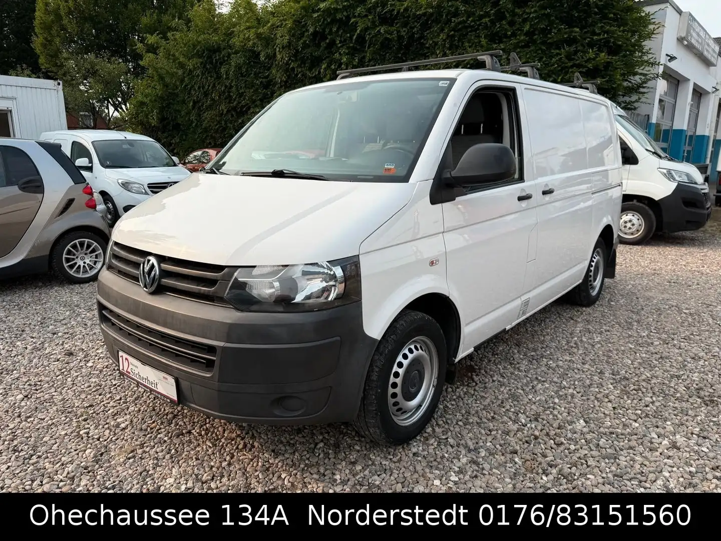 Volkswagen T5 Transporter 2.0TDI 102HK SWB VAN Wit - 1