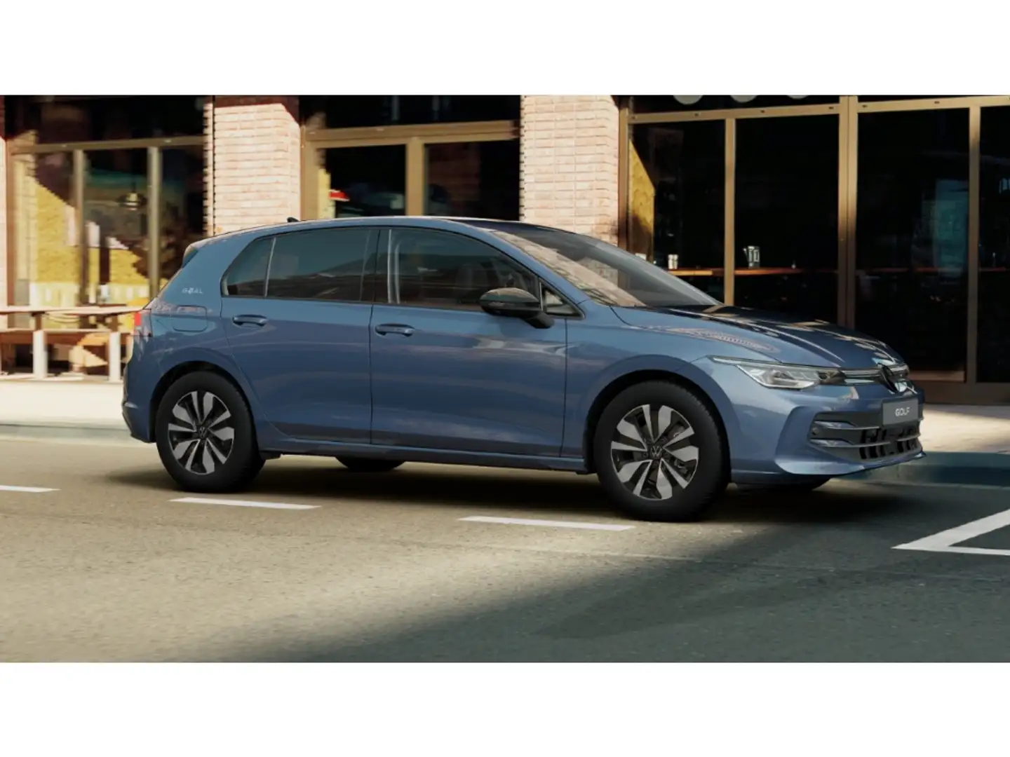 Volkswagen Golf VIII 1.5 eTSI DSG Goal LED Navi SHZ Rear View ACC Blau - 2