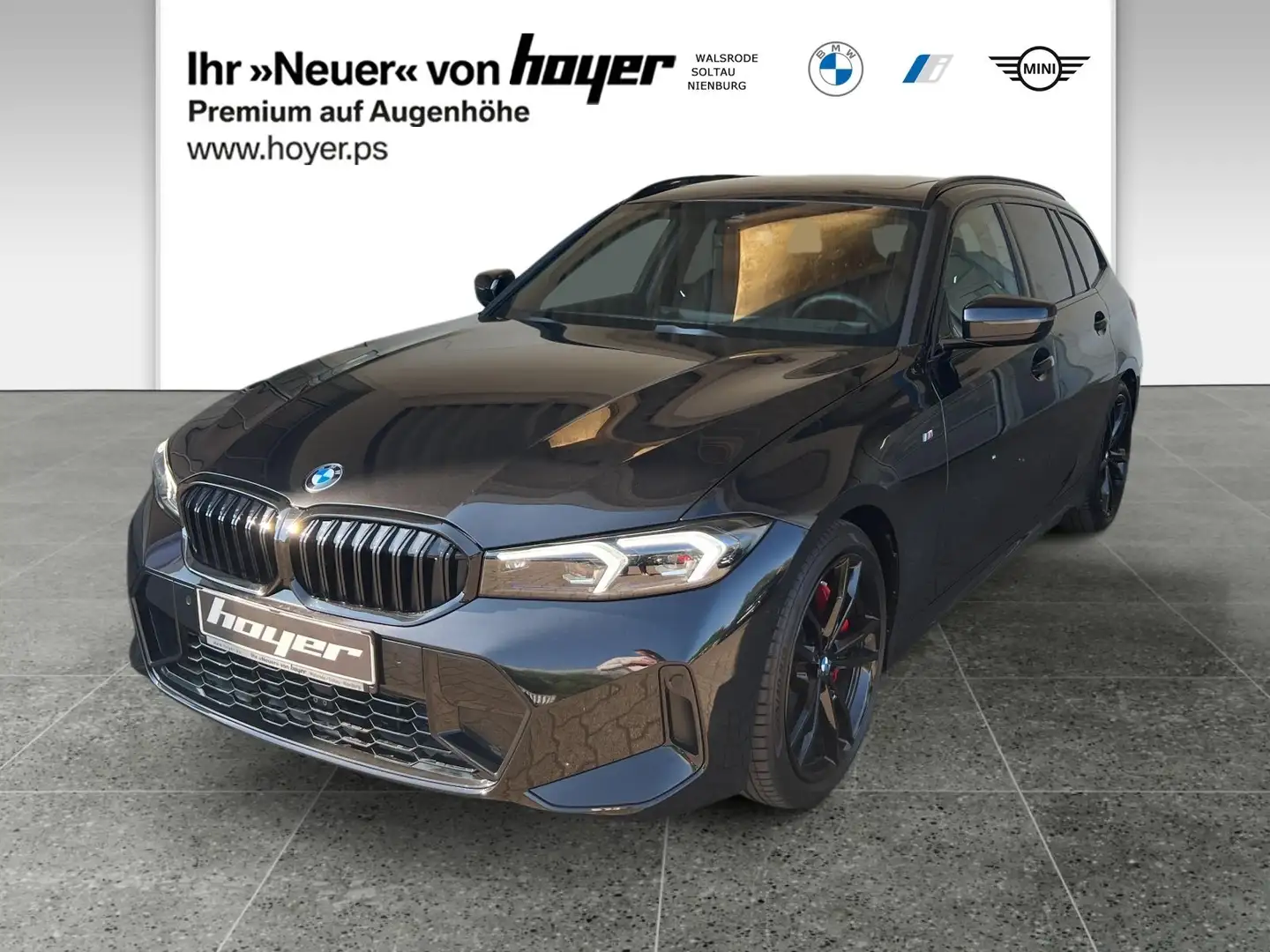 BMW 318 d Touring M Sportpaket Head-Up HiFi DAB LED Schwarz - 2