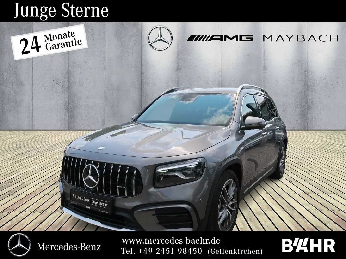 Mercedes-Benz GLB 35 AMG GLB 35 AMG 4M MBUX-Navi/Multibeam/Totwinkel/RFK Grau - 1