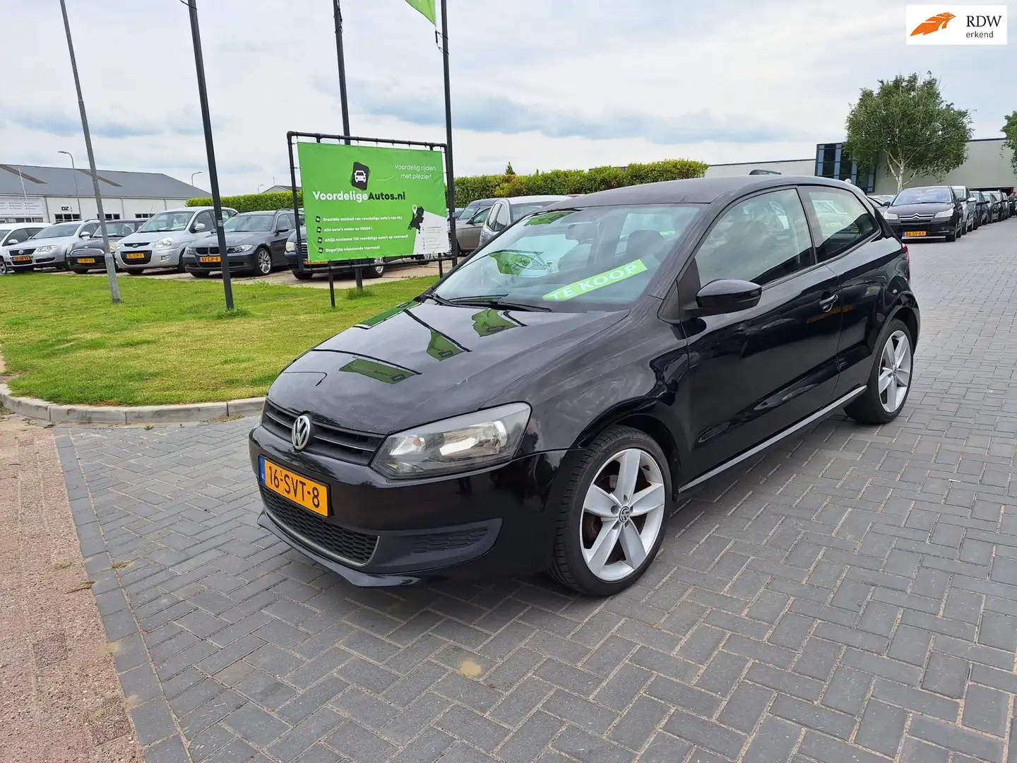 Volkswagen Polo 1.2 Easyline / 167.408 km / APK oktober 2025 Zwart - 1