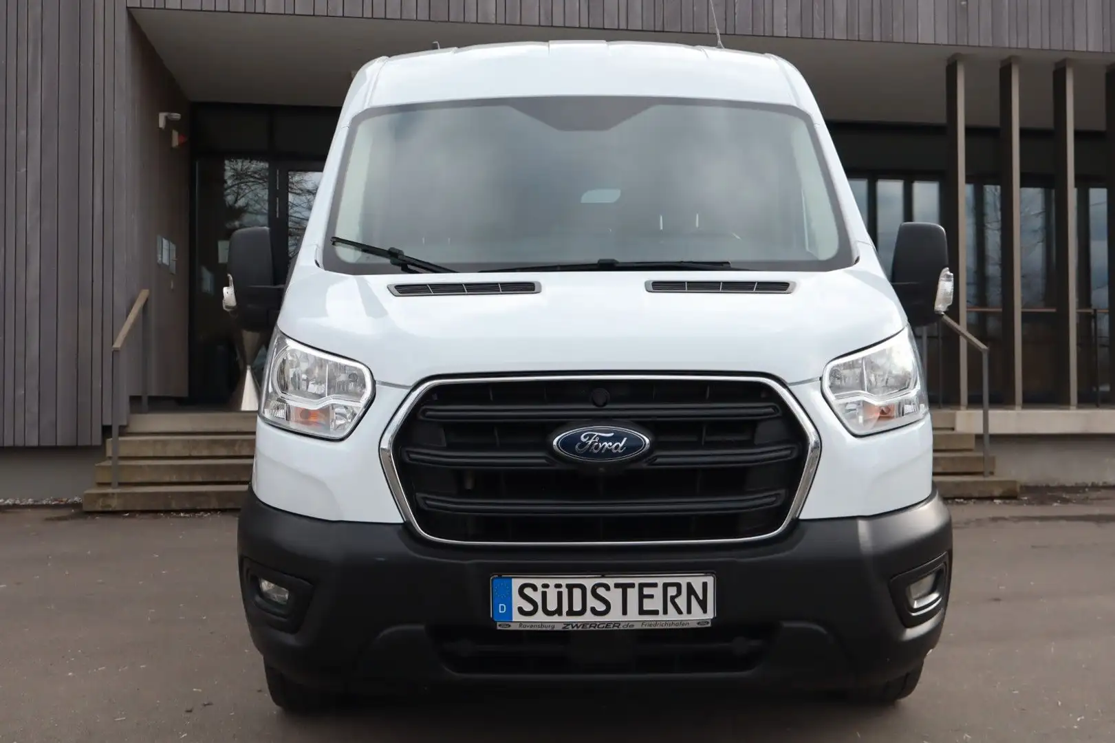 Ford Transit Kasten 350 L2/H2 Klima/AHK/RFK/Display Weiß - 2