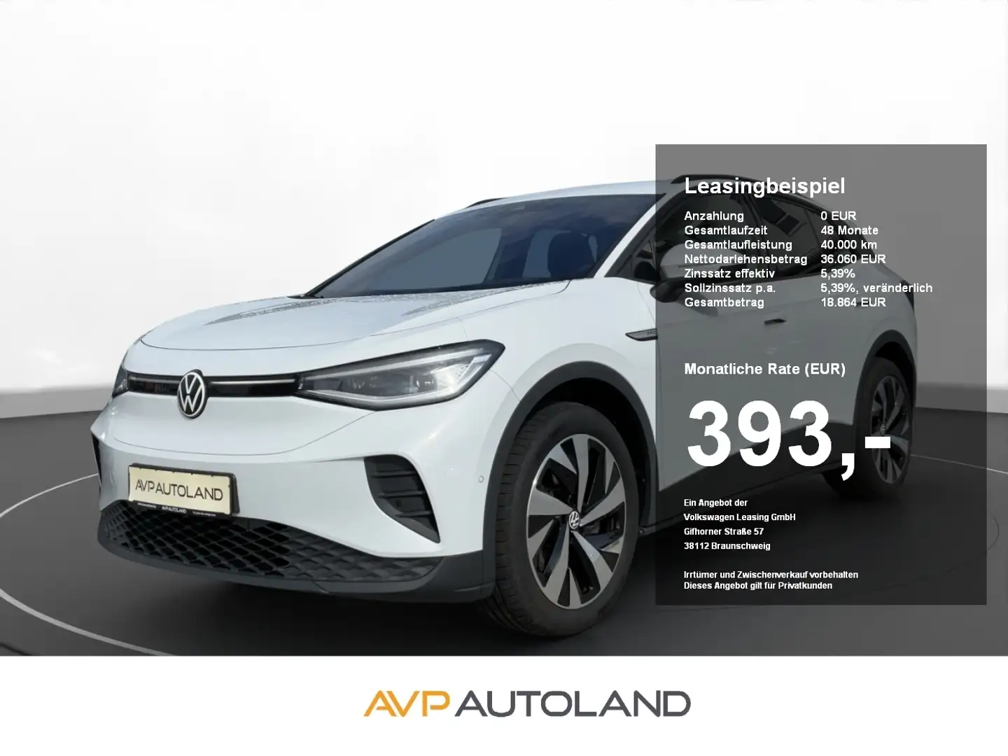 Volkswagen ID.4 Pro Performance | NAVI | AHK | ACC | LED | Blanc - 1