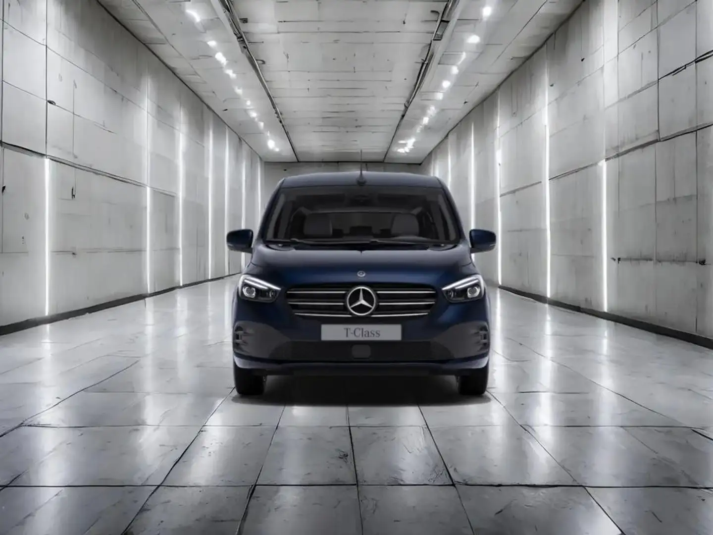 Mercedes-Benz T-Class T 180 PROGRESSIVE Lang 7-Sitzer+LENKRADHZG+KLIMA Blau - 2