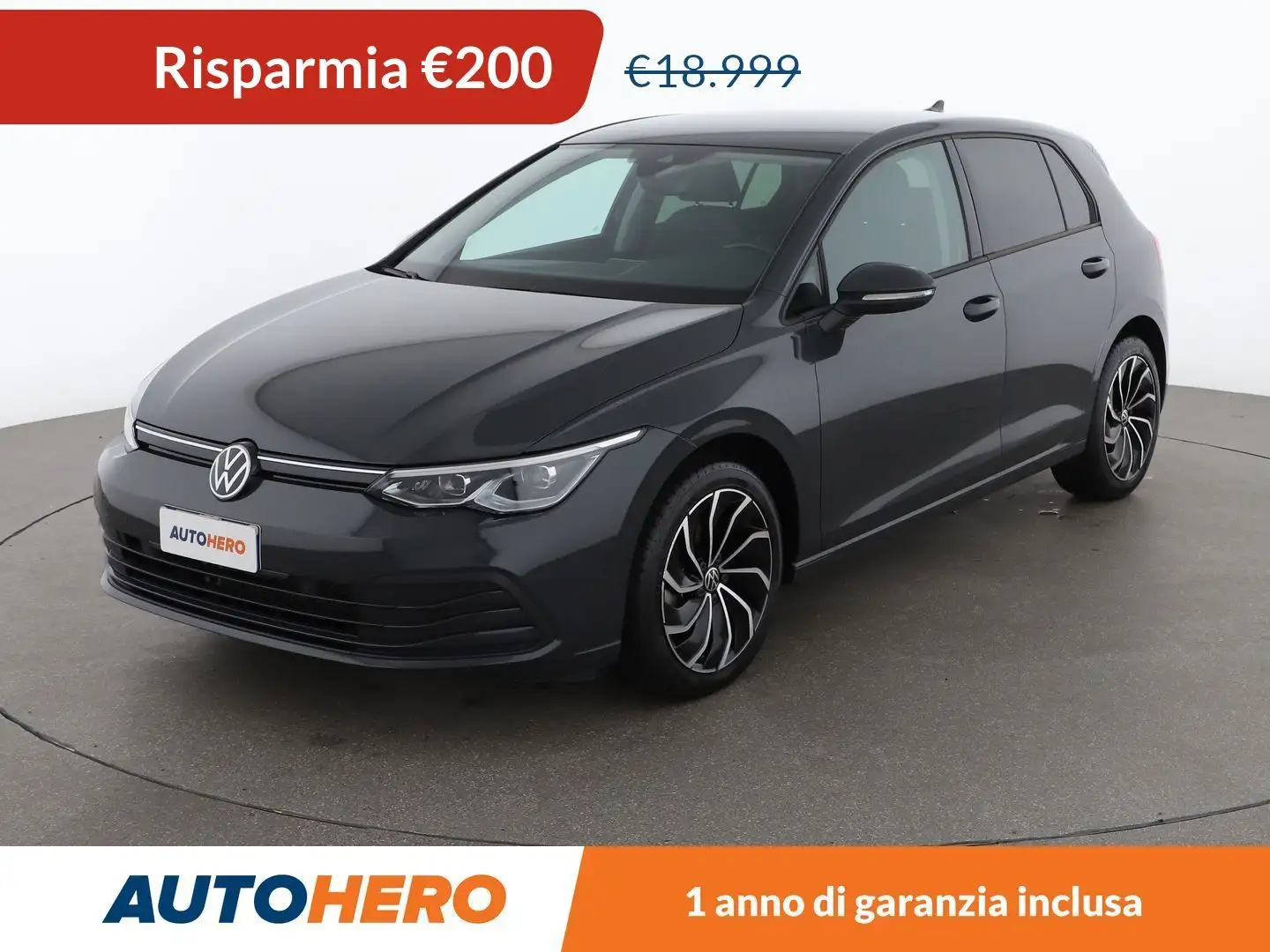 Volkswagen Golf 1.5 TSI ACT Life Grigio - 1