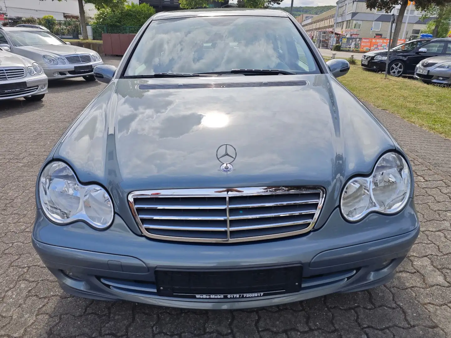 Mercedes-Benz C 200 Kompressor, TÜV, Wartung u. Räder neu!! Gris - 2