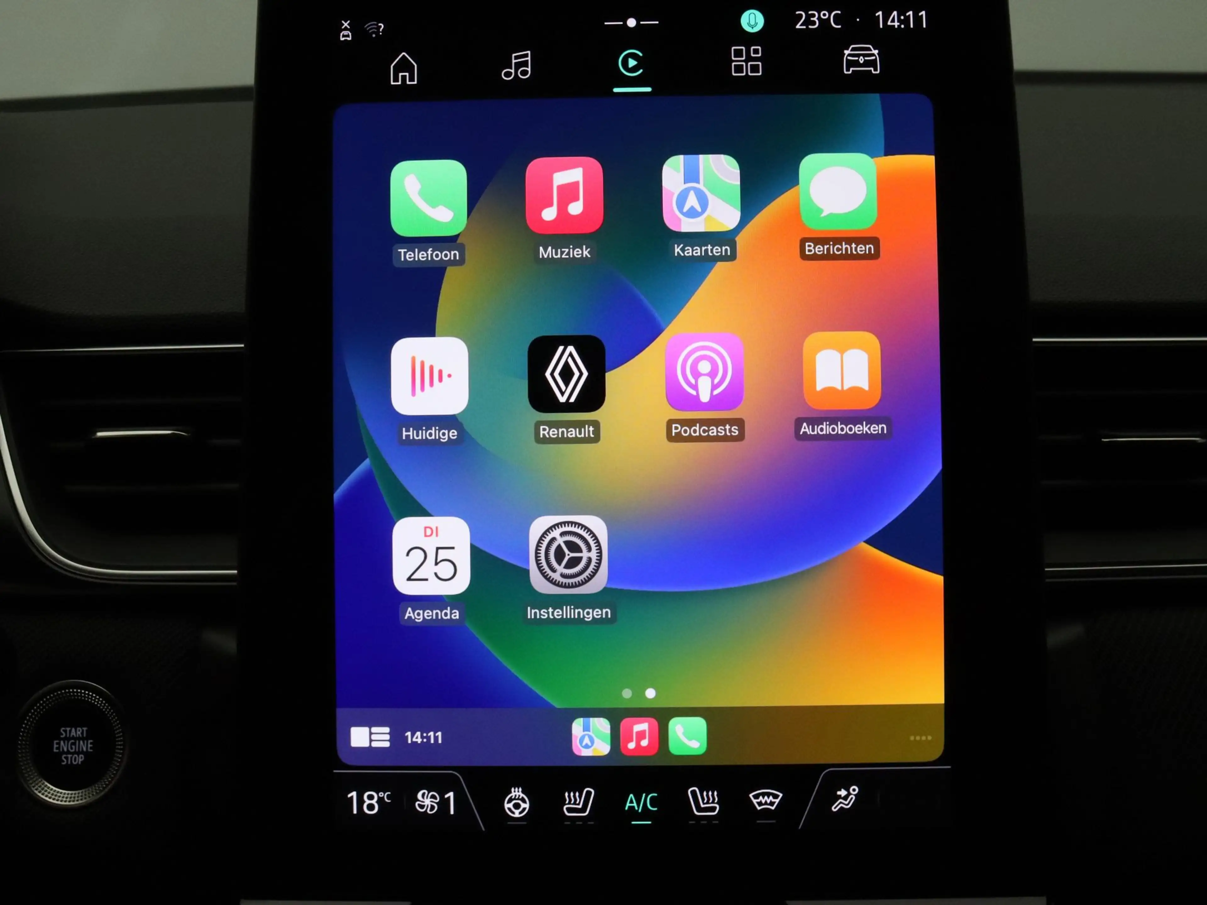 Renault Captur 145pk E-Tech full hybrid esprit Alpine Apple Carpl — photo 9