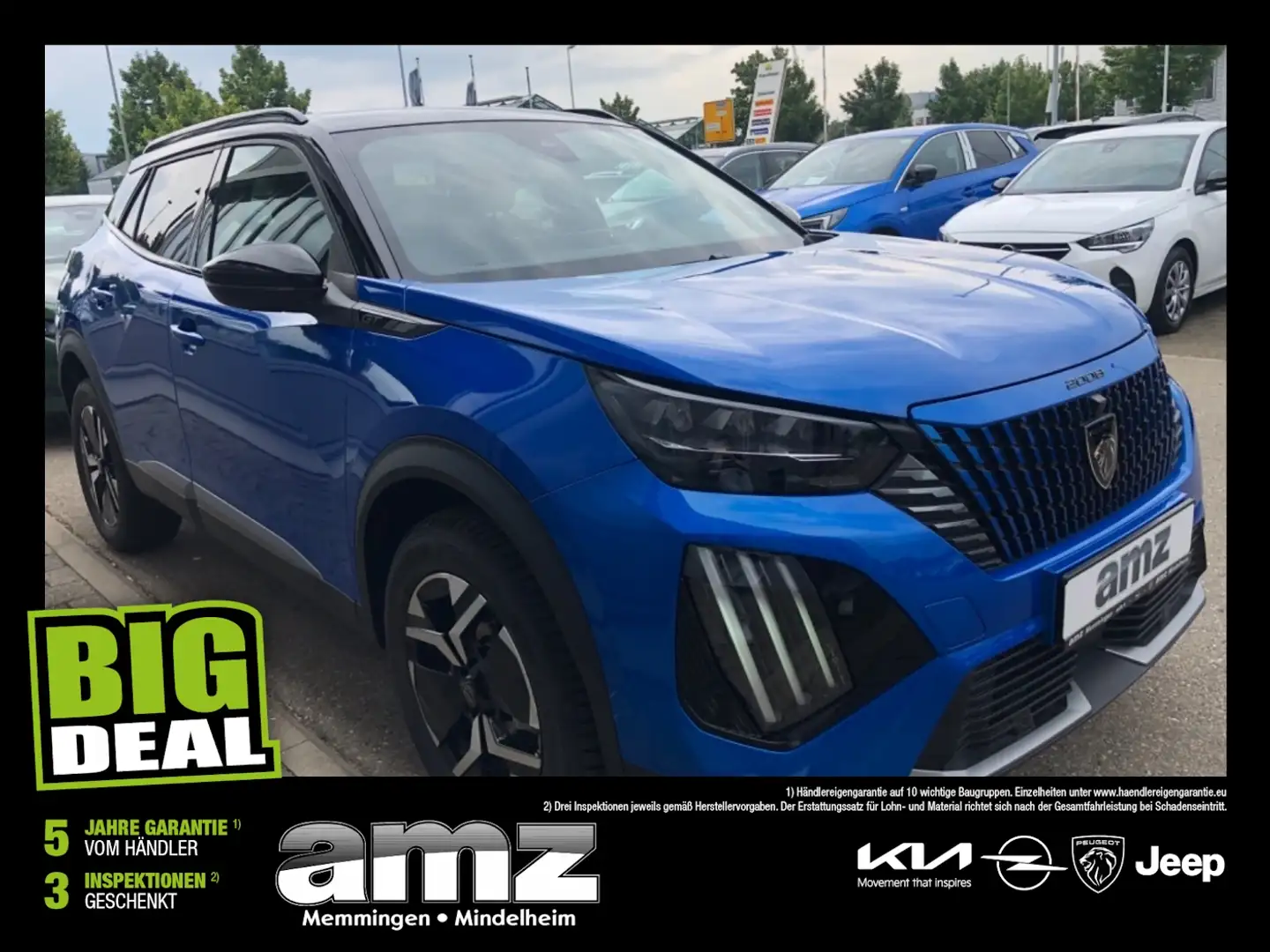 Peugeot 2008 1.2 Turbo GT FACELIFT 360 Kamera*3D-Cockpit Blau - 1