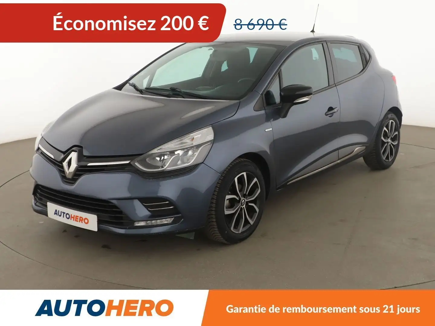 Renault Clio 0.9 TCe Energy Limited Gris - 1
