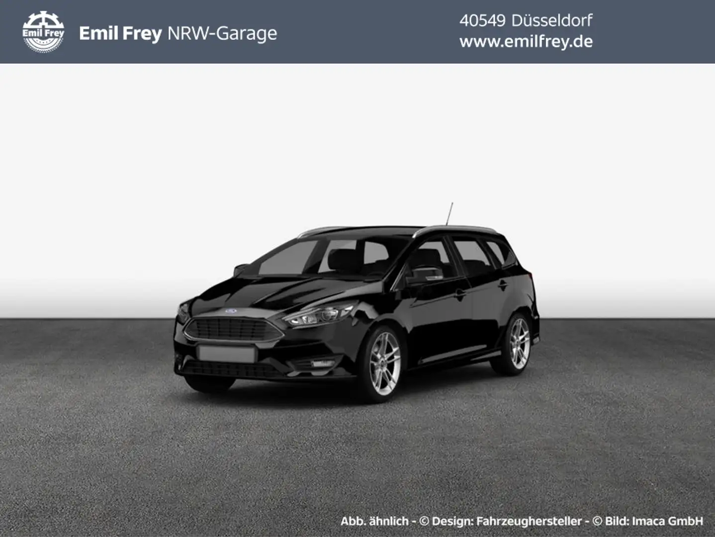 Ford Focus Turnier 1.0 EcoBoost Start-Stopp-System Tita Schwarz - 1