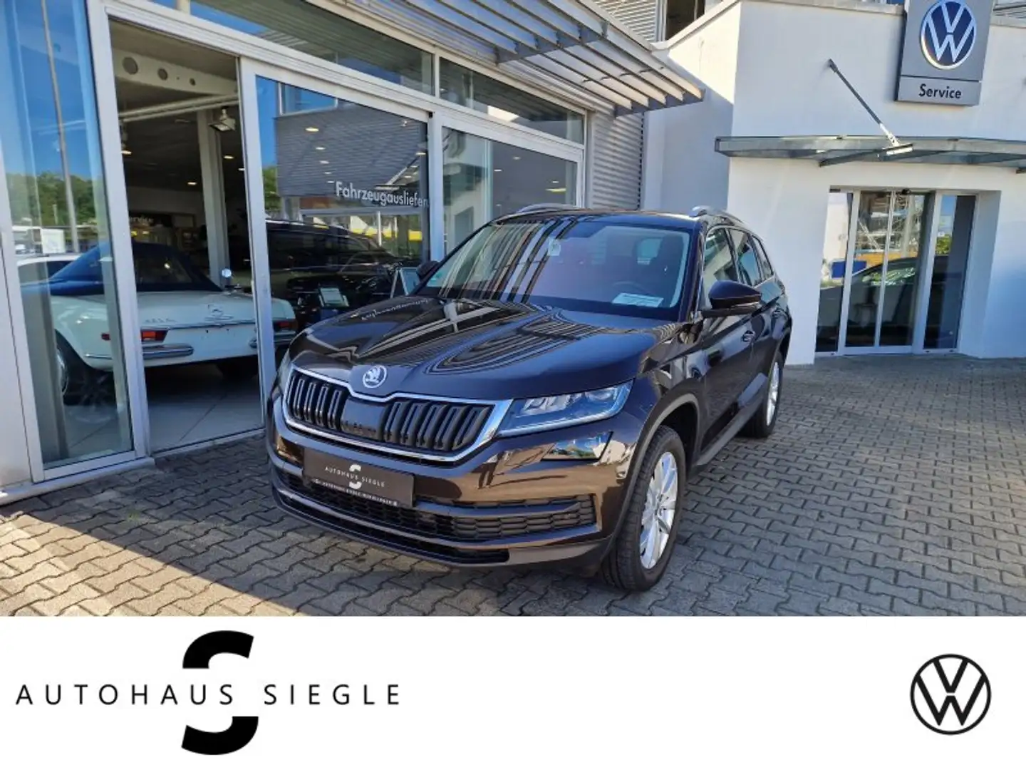 Skoda Kodiaq 2.0 TDI Style 4x4 AHK DSG Parktronic Tempomat LED Braun - 1