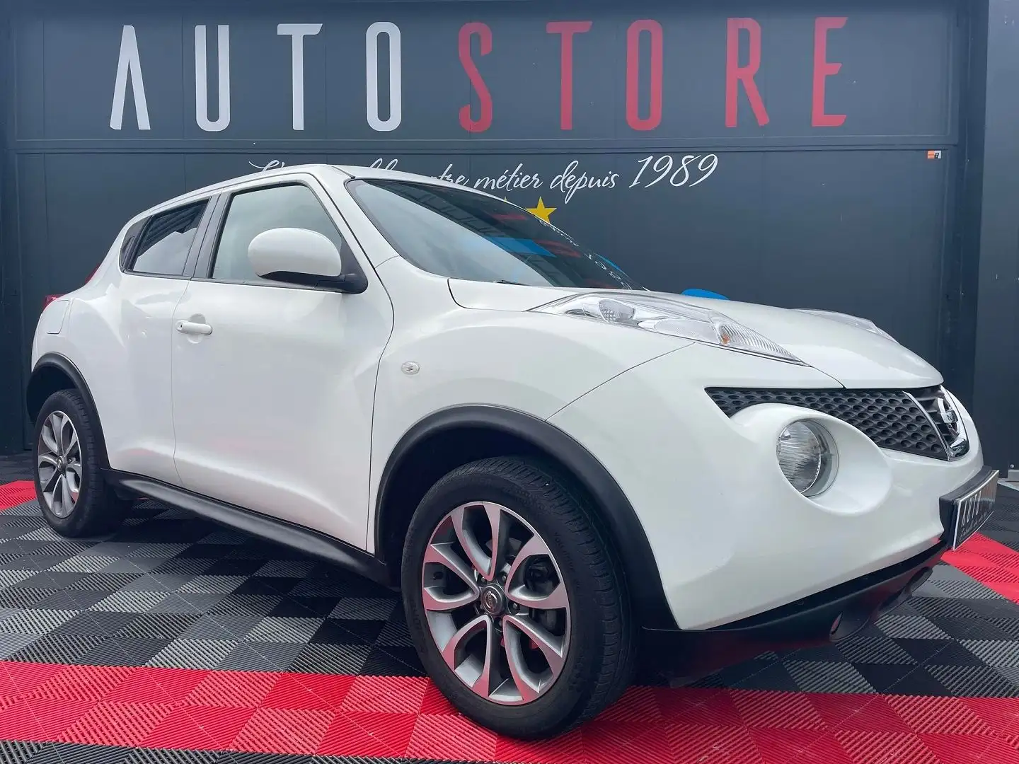 Nissan Juke 1.6 117 CH CONNECT EDITION CVT Blanc - 2