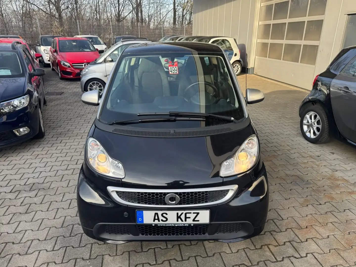 smart forTwo 451 PASSION MHD SERVO KLIMA Schwarz - 2