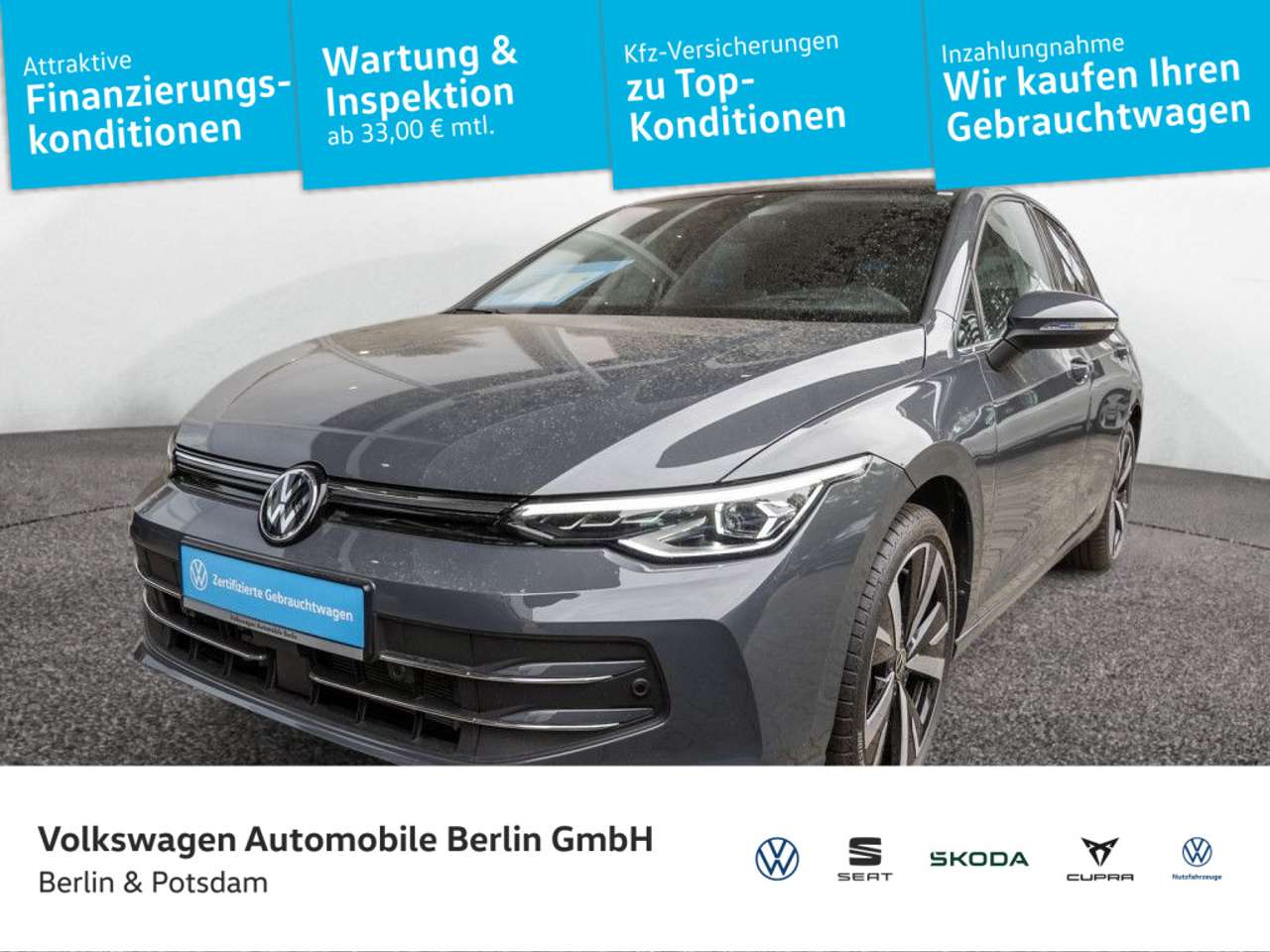 Volkswagen Golf — Volkswagen Golf VIII 1.5 eTSI Style DSG Navi LED PDC