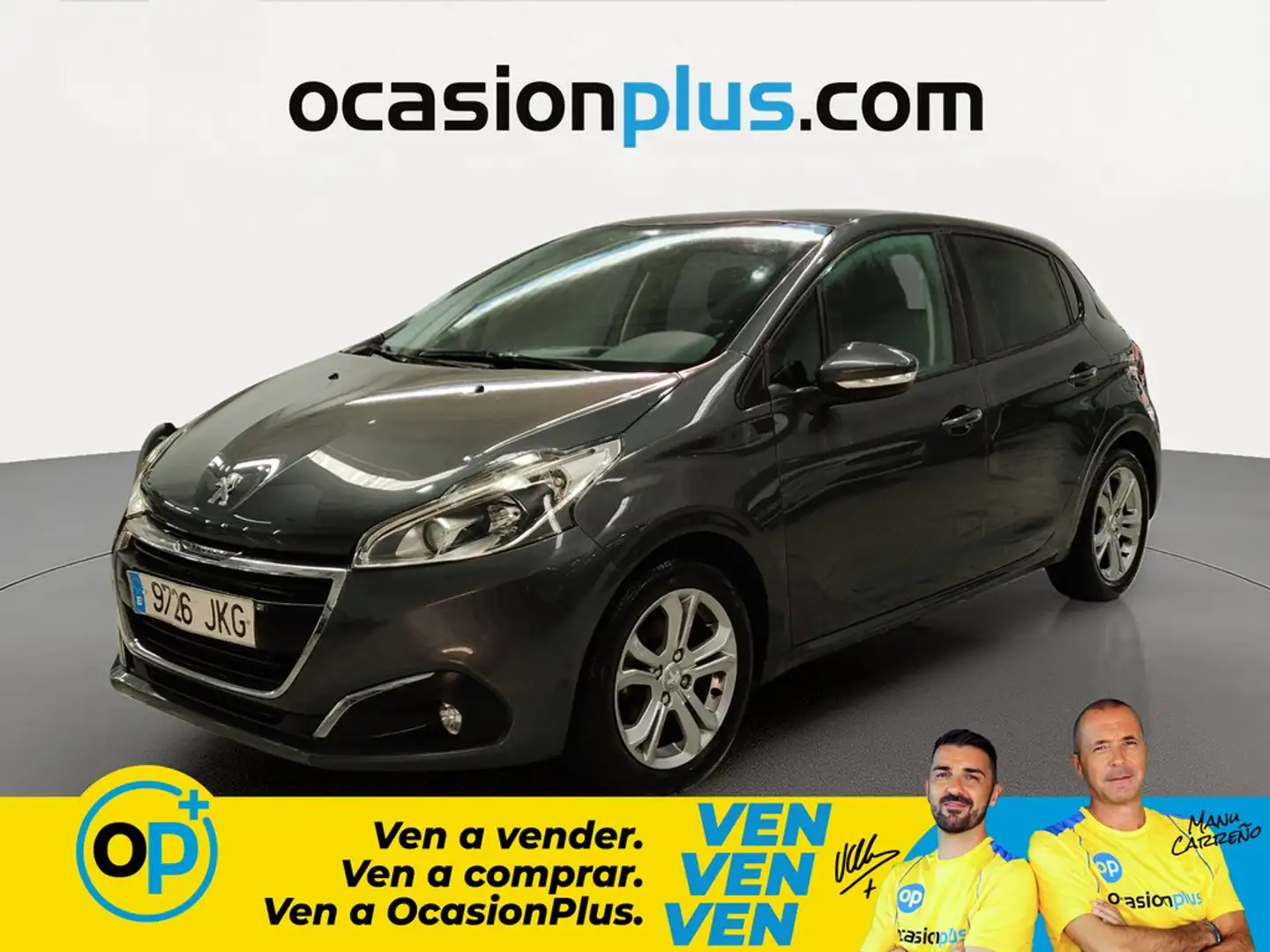 Peugeot 208 1.2 PureTech S&S Active 82 Gris - 1