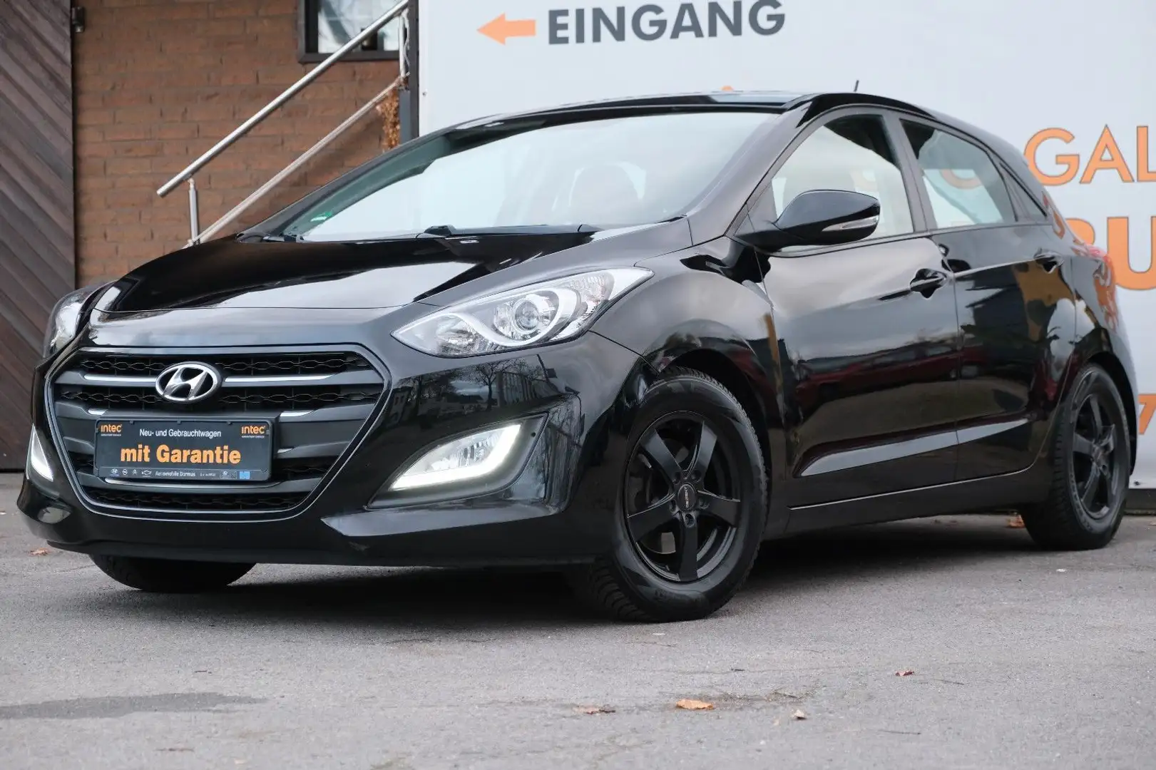 Hyundai i30 blue 1.HAND NAVI KAMERA LED PDC SHZ SCHECKHE Noir - 2