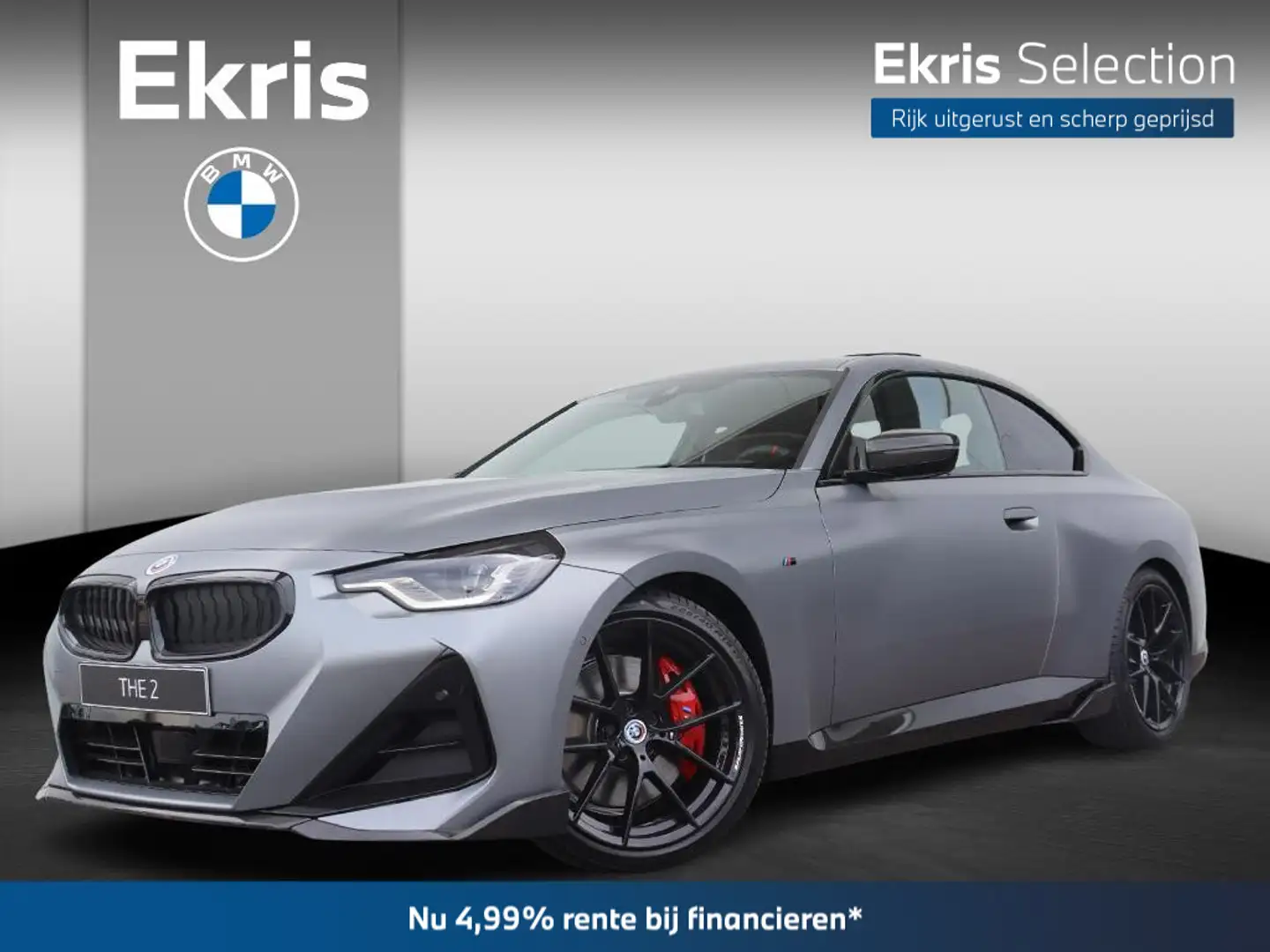 BMW 230 2 Serie Coupé 230i | M Sport package | M Sport pac Gris - 1