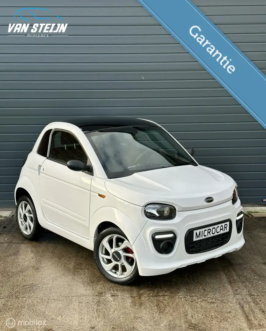 Microcar Due Brommobiel Must 2024 | NIEUW Blanco - 2