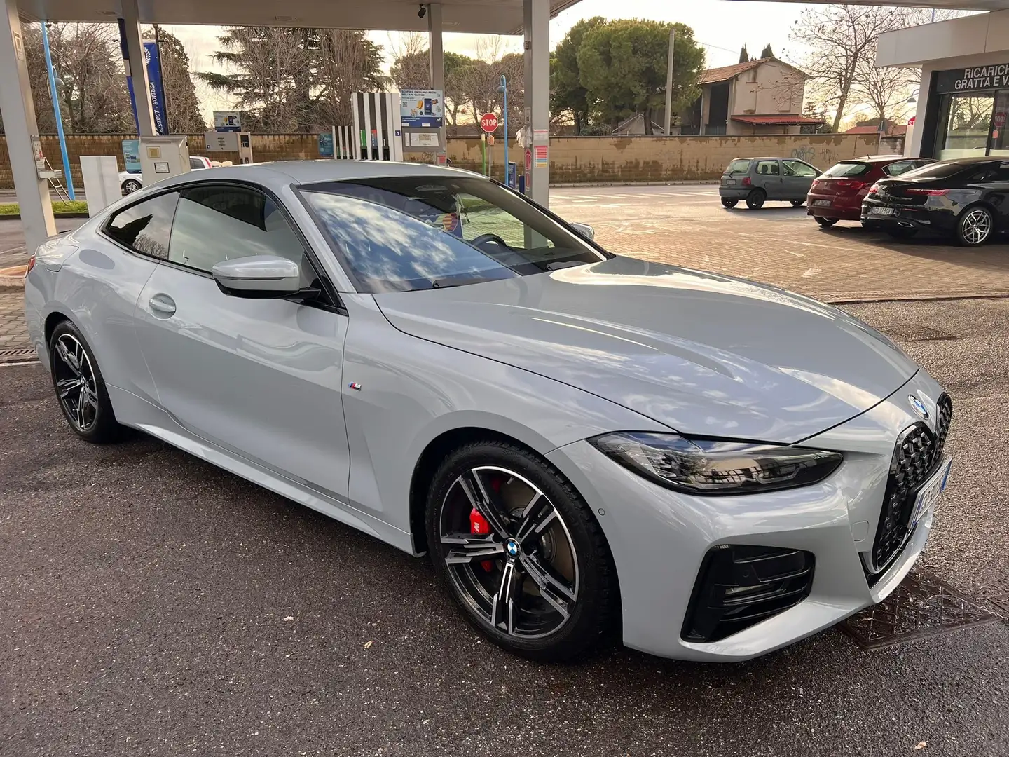 BMW 420 420d Coupe mhev 48V Msport auto Синій - 2