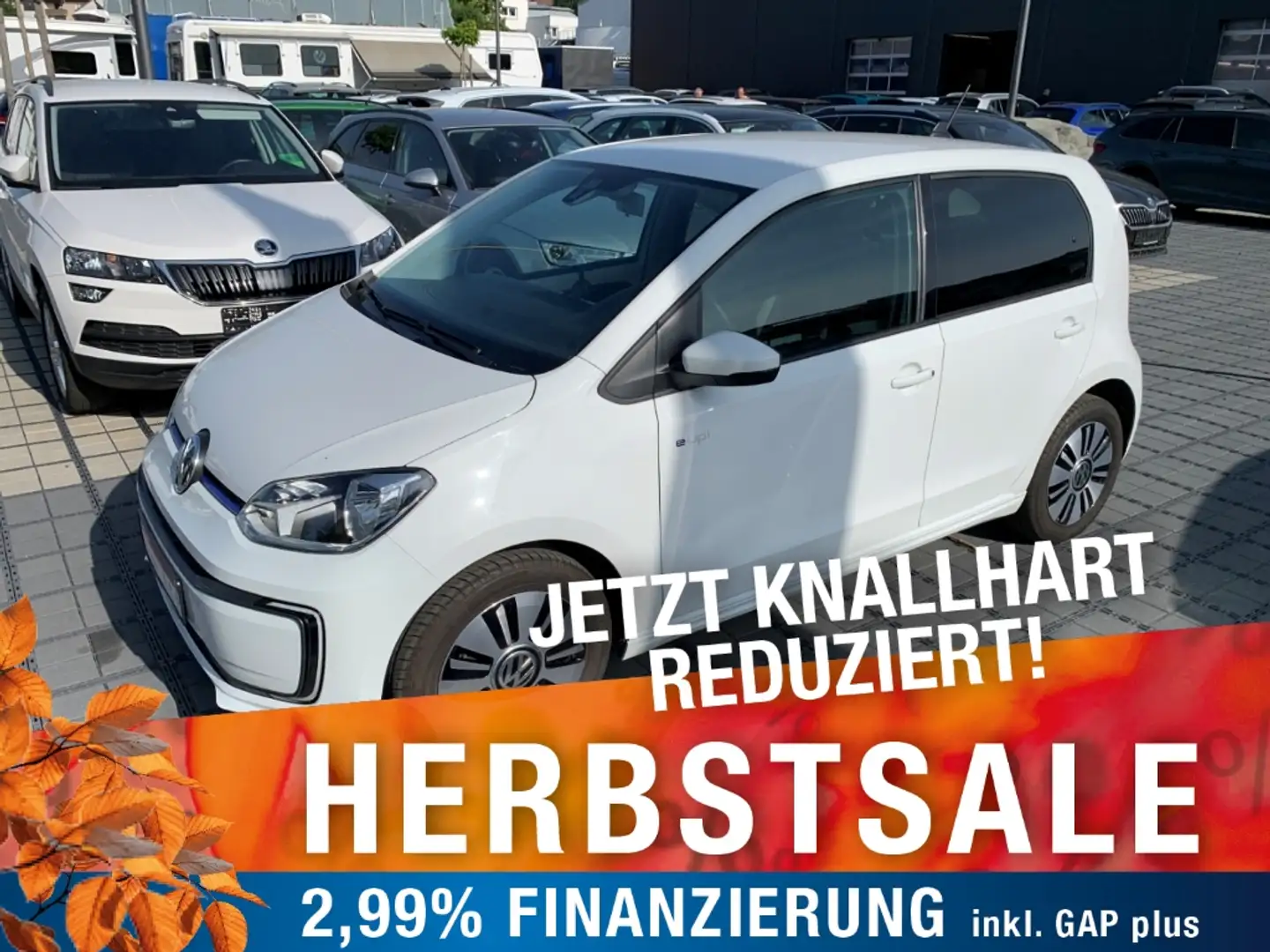 Volkswagen e-up! Alu LED-TFL Klimaautomatik el FH. SHZ Notbremsass. Weiß - 1