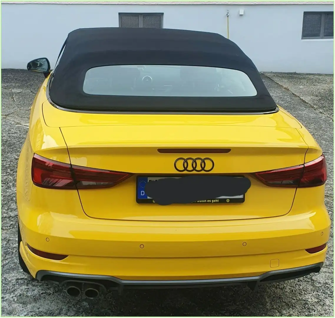Audi A3 A3 1.5 TFSI cylinder on demand Cabrio S tronic spo Gelb - 2