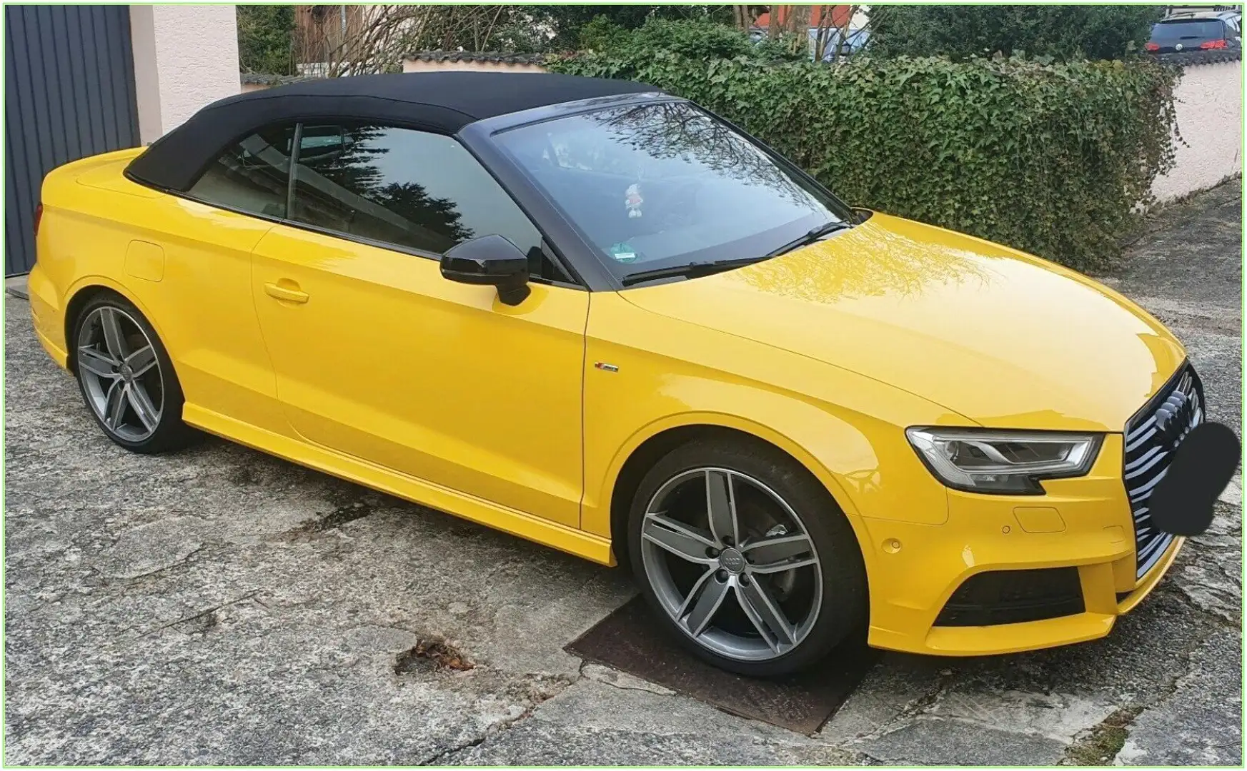 Audi A3 A3 1.5 TFSI cylinder on demand Cabrio S tronic spo Gelb - 1