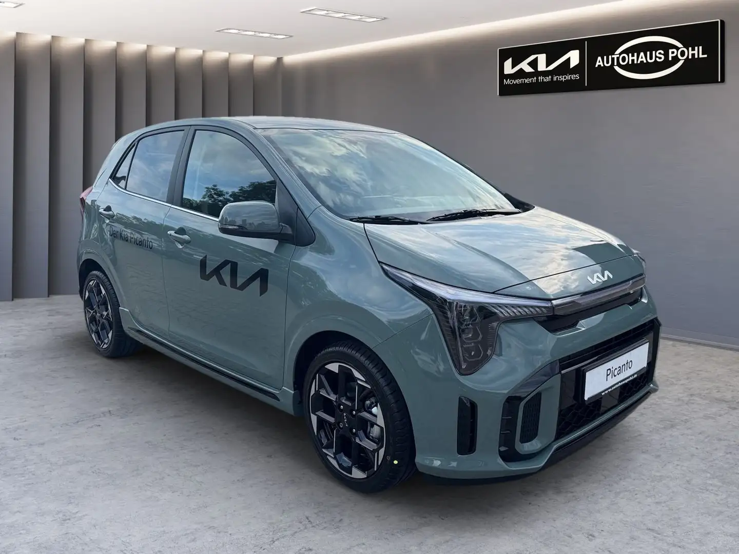 Kia Picanto PICANTO PE2 1.0 AMT GT-LINE Grün - 1