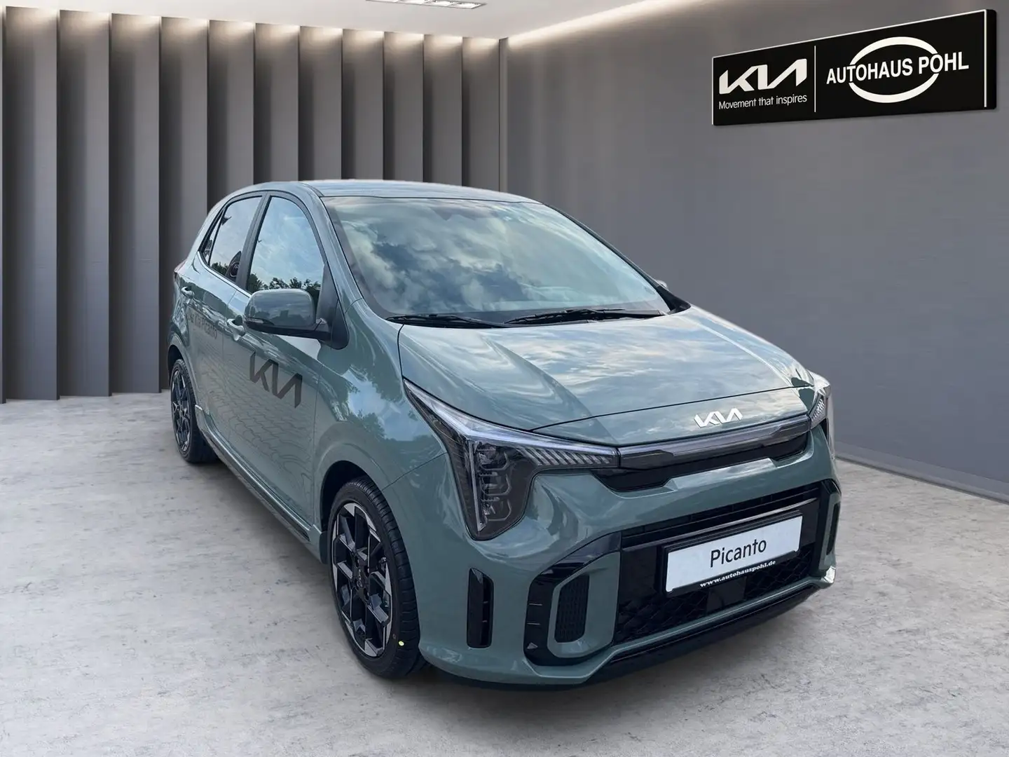 Kia Picanto PICANTO PE2 1.0 AMT GT-LINE Grün - 2