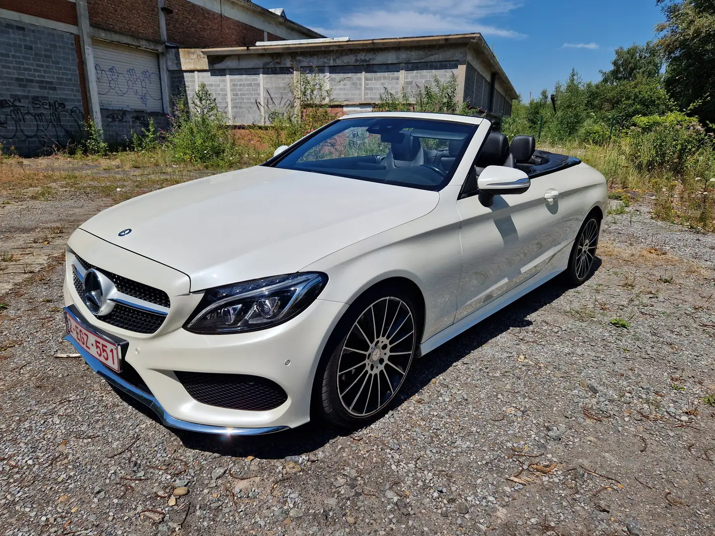 Mercedes-Benz C 220 Cabriolet C 220 d Wit - 1