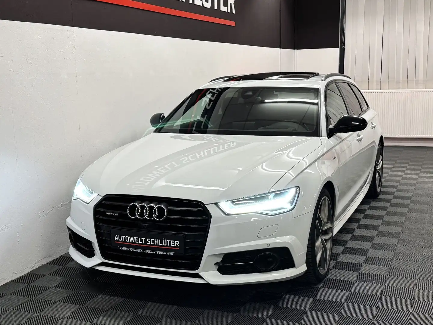 Audi A6 Avant 3.0 TDI Competition*360°Kam.*Matrix*AHK Weiß - 1