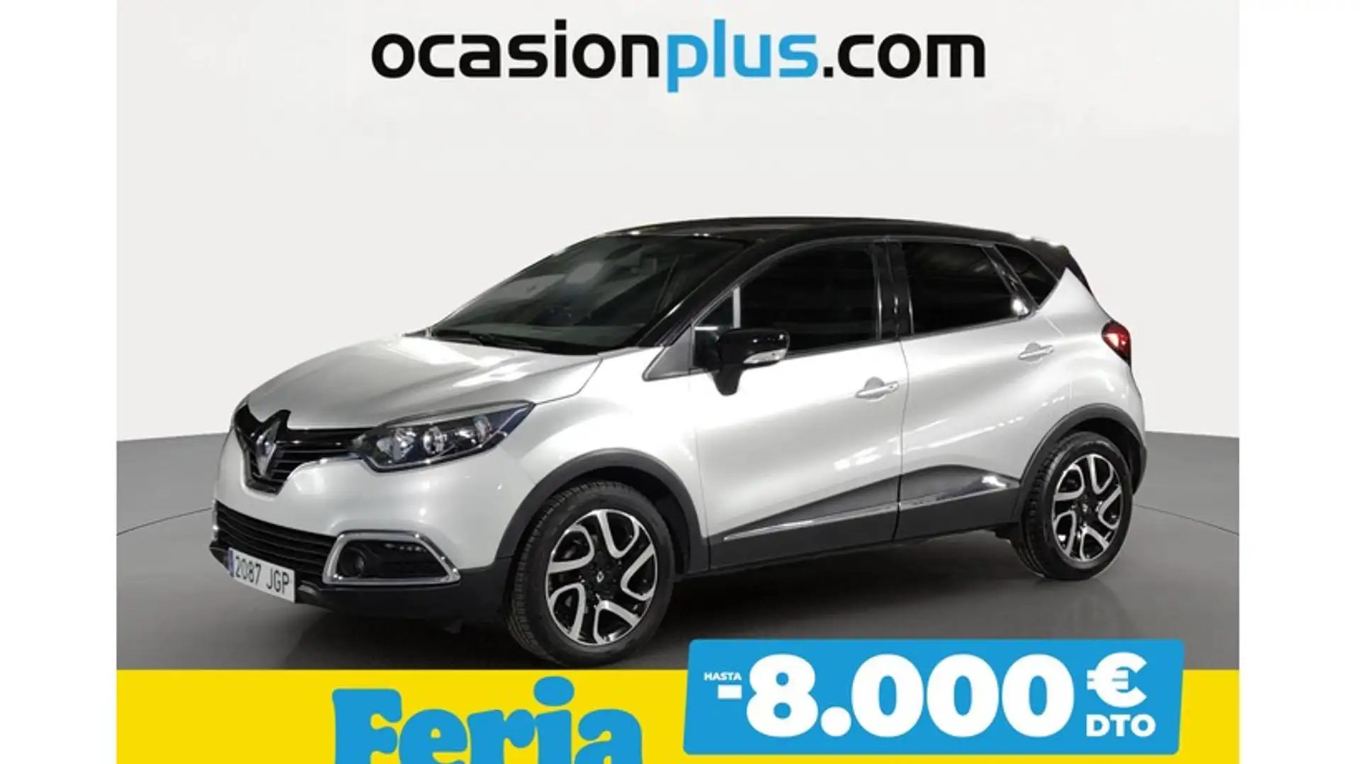 Renault Captur 1.5dCi eco2 Energy Intens 90 Gris - 1