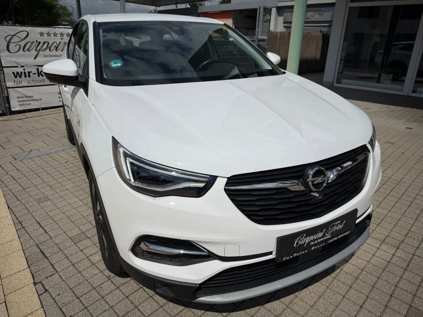 Opel Grandland X AHK, Leder, NAVI, 63932km!!! Blanc - 2