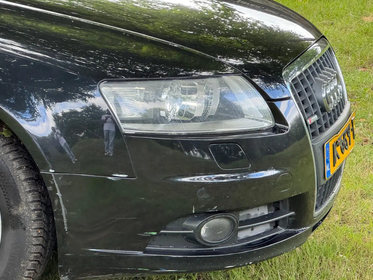 Audi A6 Avant 3.0 TDI quattro S-Line Zwart - 2