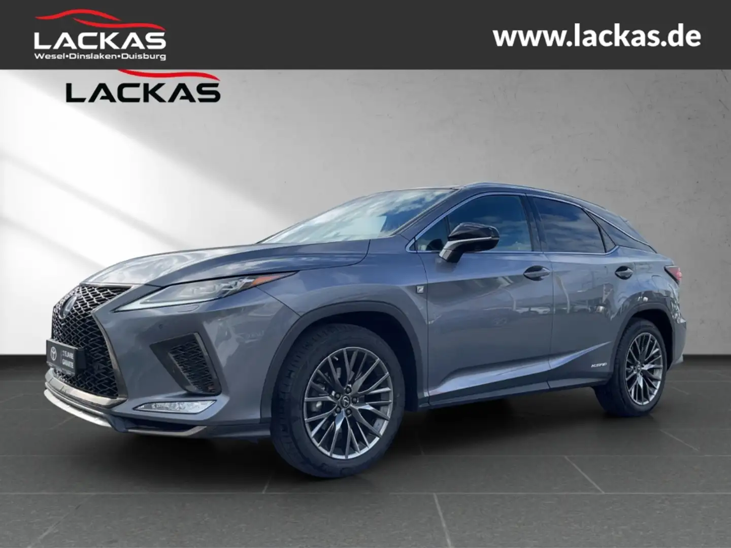 Lexus RX 450h AWD*F-SPORT*PANORAMA*TOP*AHK ABNEHMBAR* Grau - 1