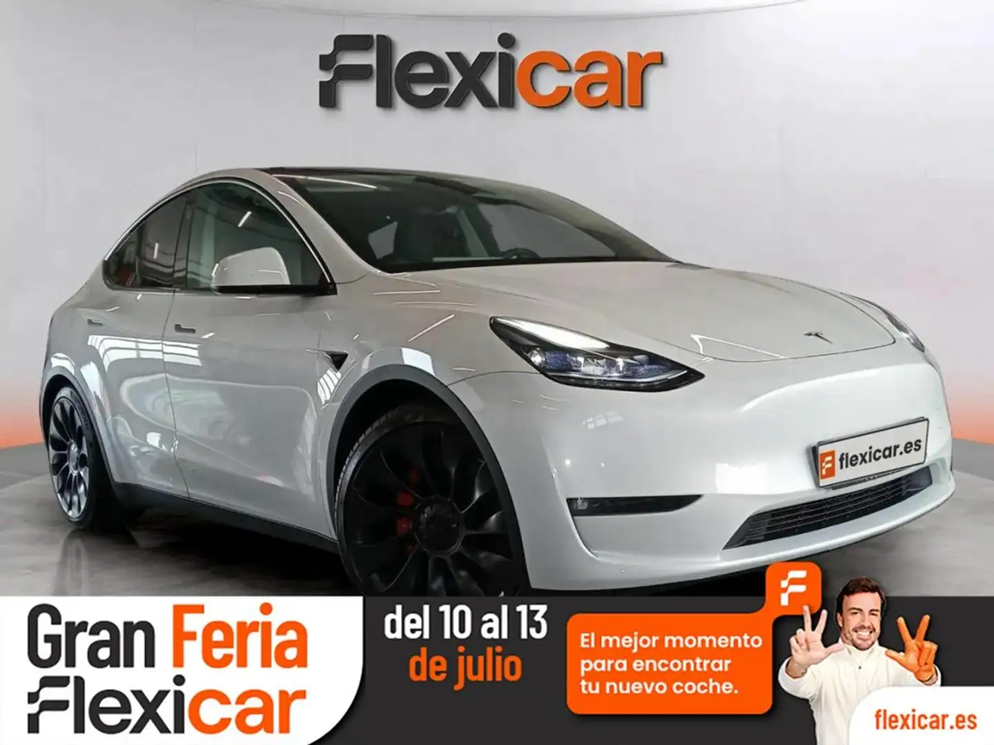 Tesla Model Y Performance 4WD Amarillo - 1