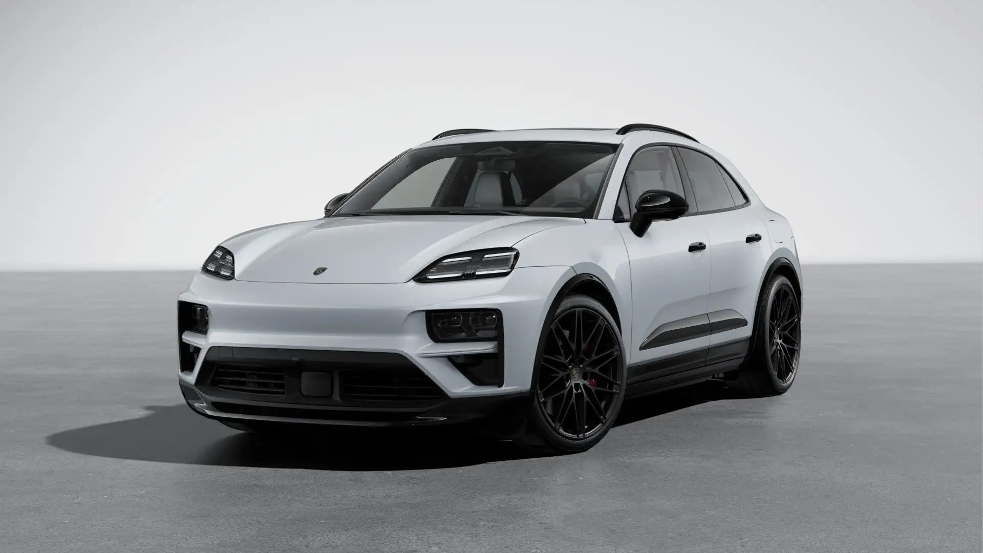 Porsche Macan Turbo Grijs - 1