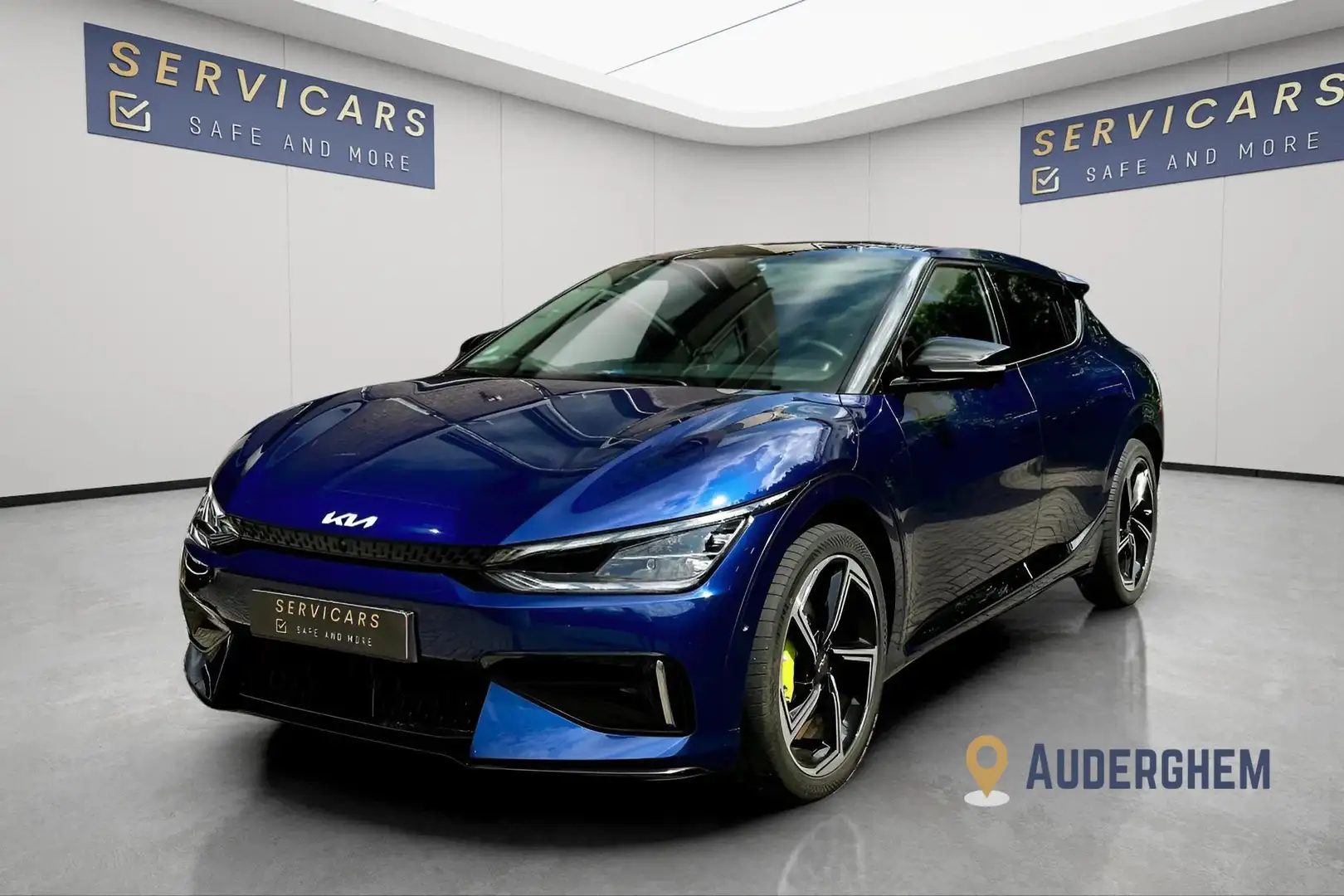 Kia EV6 EV6 77.4 kWh AWD GT (429 kW)/GARANTIE KIA 7 ANS Blauw - 1