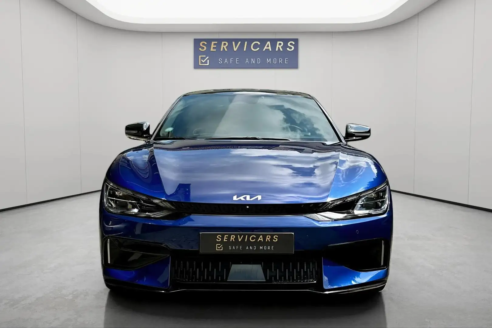 Kia EV6 EV6 77.4 kWh AWD GT (429 kW)/GARANTIE KIA 7 ANS Blauw - 2