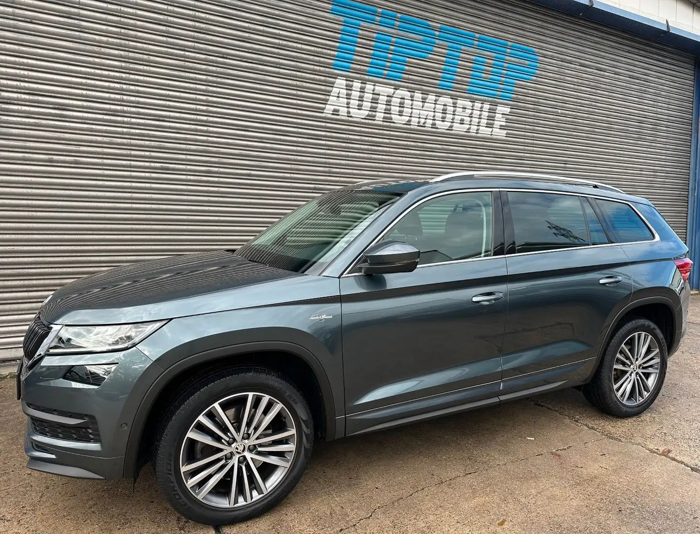 Skoda Kodiaq L&K 4x4*7-SITZE*360°KAM*VIRTUA*LED*LEDER* Gris - 1