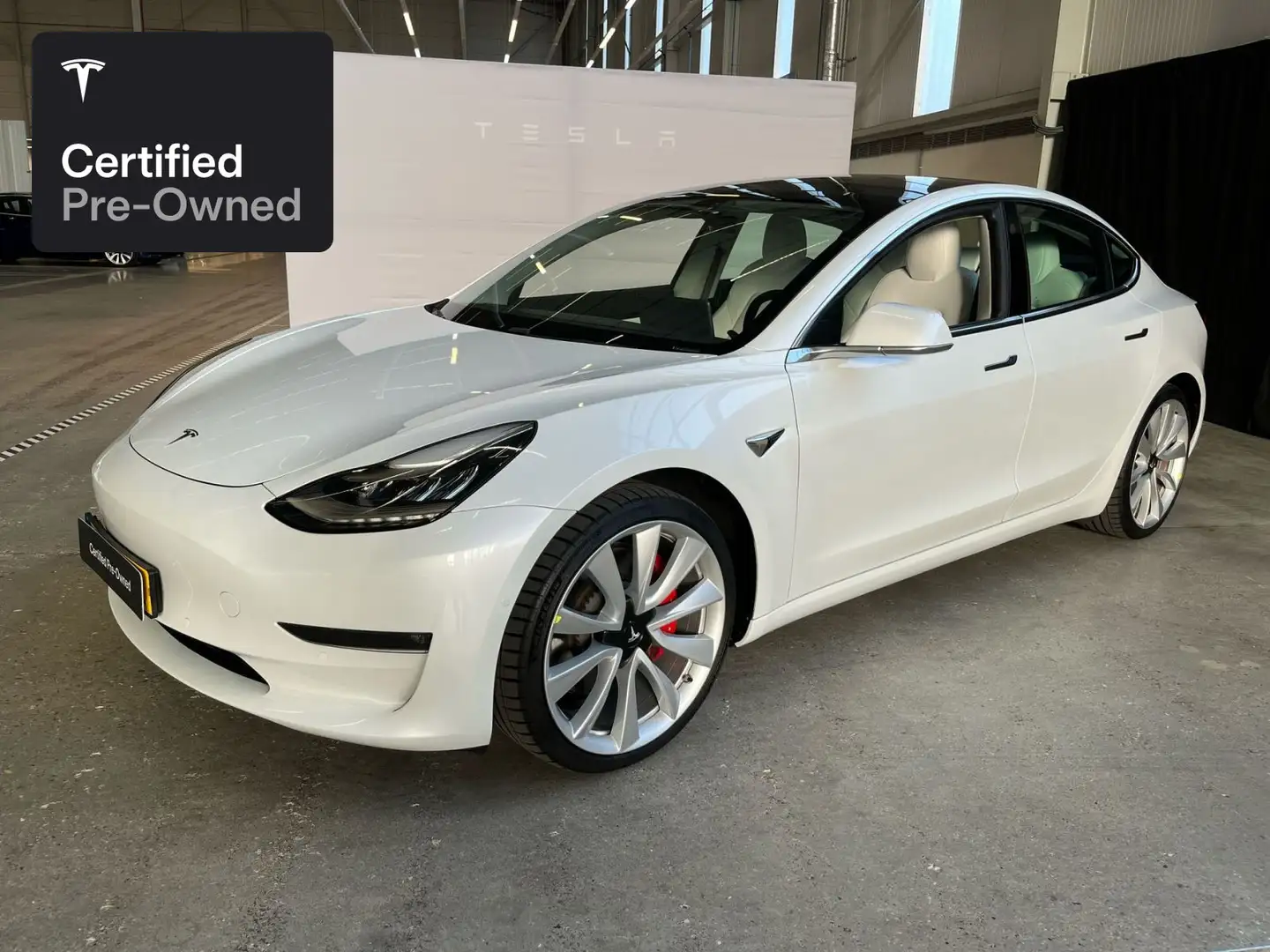 Tesla Model 3 Performance “Certified Pre-Owned” Blanco - 1